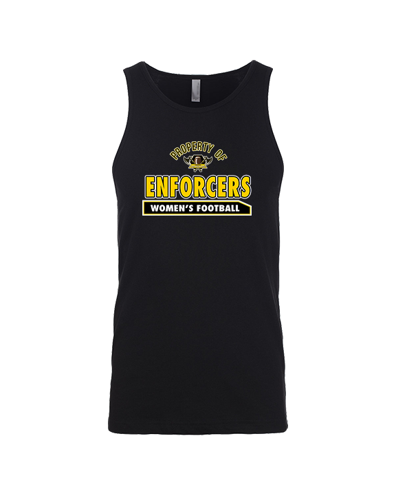 Tennessee Enforcers Womens Football Property - Tank Top