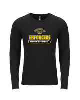 Tennessee Enforcers Womens Football Property - Tri-Blend Long Sleeve