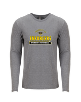 Tennessee Enforcers Womens Football Property - Tri-Blend Long Sleeve