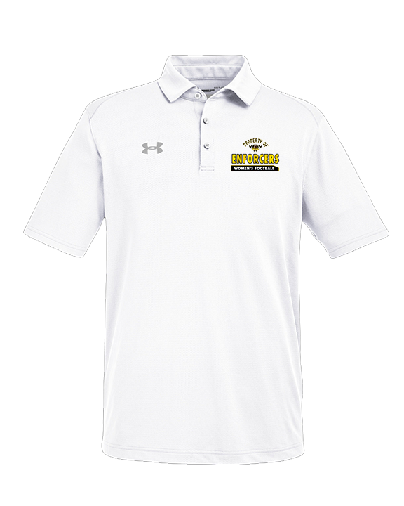 Tennessee Enforcers Womens Football Property - Under Armour Mens Tech Polo