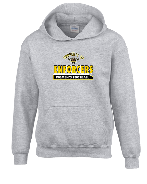 Tennessee Enforcers Womens Football Property - Unisex Hoodie