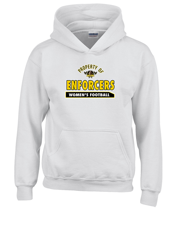 Tennessee Enforcers Womens Football Property - Unisex Hoodie