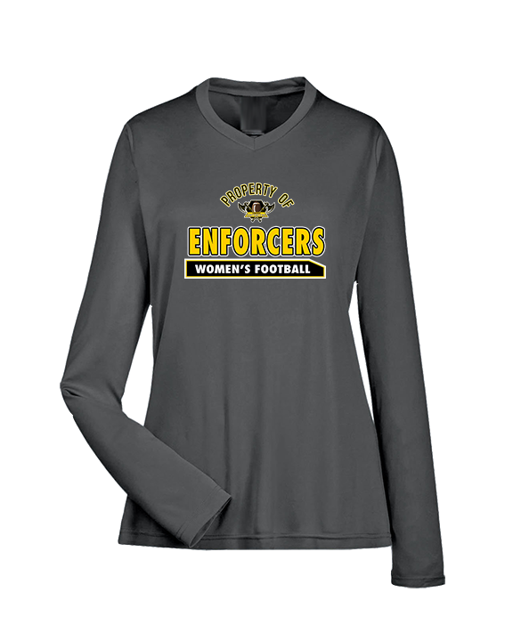 Tennessee Enforcers Womens Football Property - Womens Performance Longsleeve