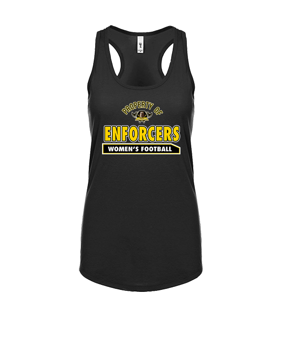 Tennessee Enforcers Womens Football Property - Womens Tank Top