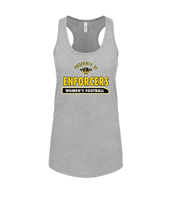 Tennessee Enforcers Womens Football Property - Womens Tank Top