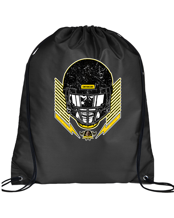 Tennessee Enforcers Womens Football Skull Crusher - Drawstring Bag