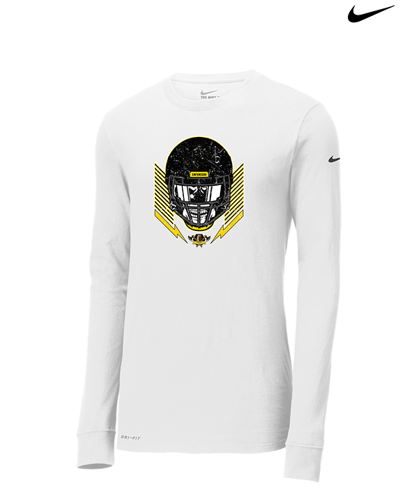 Tennessee Enforcers Womens Football Skull Crusher - Mens Nike Longsleeve