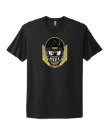 Tennessee Enforcers Womens Football Skull Crusher - Mens Select Cotton T-Shirt