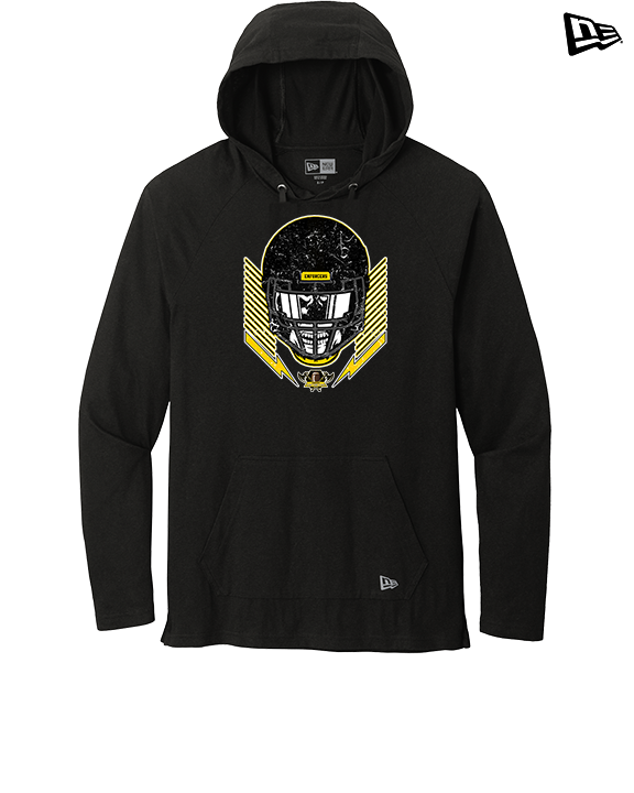 Tennessee Enforcers Womens Football Skull Crusher - New Era Tri-Blend Hoodie