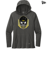 Tennessee Enforcers Womens Football Skull Crusher - New Era Tri-Blend Hoodie