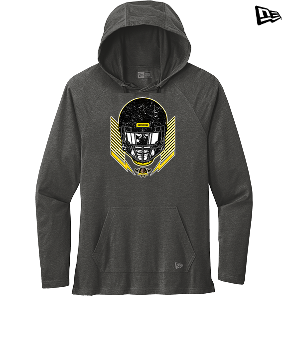 Tennessee Enforcers Womens Football Skull Crusher - New Era Tri-Blend Hoodie