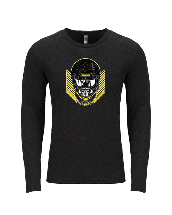 Tennessee Enforcers Womens Football Skull Crusher - Tri-Blend Long Sleeve