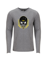 Tennessee Enforcers Womens Football Skull Crusher - Tri-Blend Long Sleeve