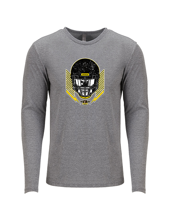 Tennessee Enforcers Womens Football Skull Crusher - Tri-Blend Long Sleeve