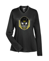 Tennessee Enforcers Womens Football Skull Crusher - Womens Performance Longsleeve