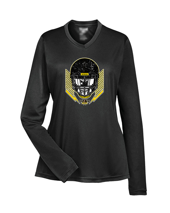 Tennessee Enforcers Womens Football Skull Crusher - Womens Performance Longsleeve