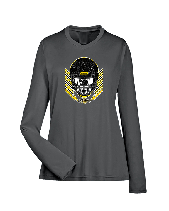 Tennessee Enforcers Womens Football Skull Crusher - Womens Performance Longsleeve