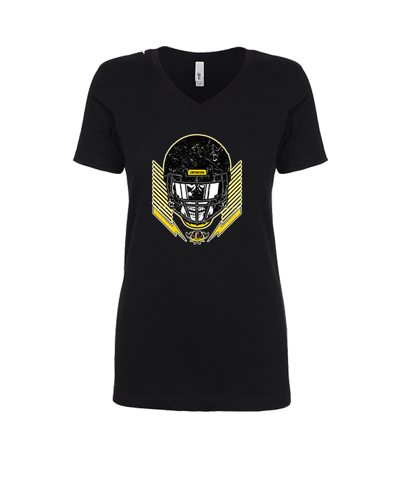 Tennessee Enforcers Womens Football Skull Crusher - Womens Vneck