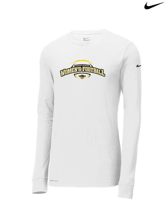 Tennessee Enforcers Womens Football Toss - Mens Nike Longsleeve