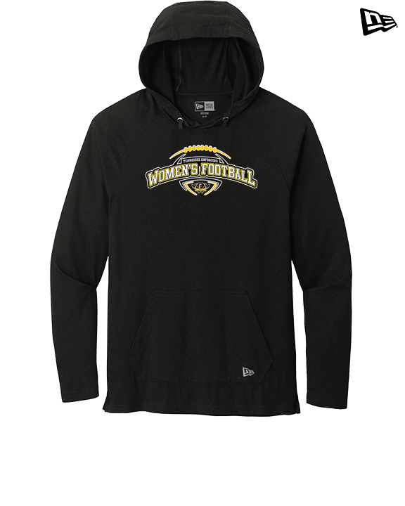 Tennessee Enforcers Womens Football Toss - New Era Tri-Blend Hoodie