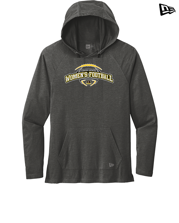 Tennessee Enforcers Womens Football Toss - New Era Tri-Blend Hoodie