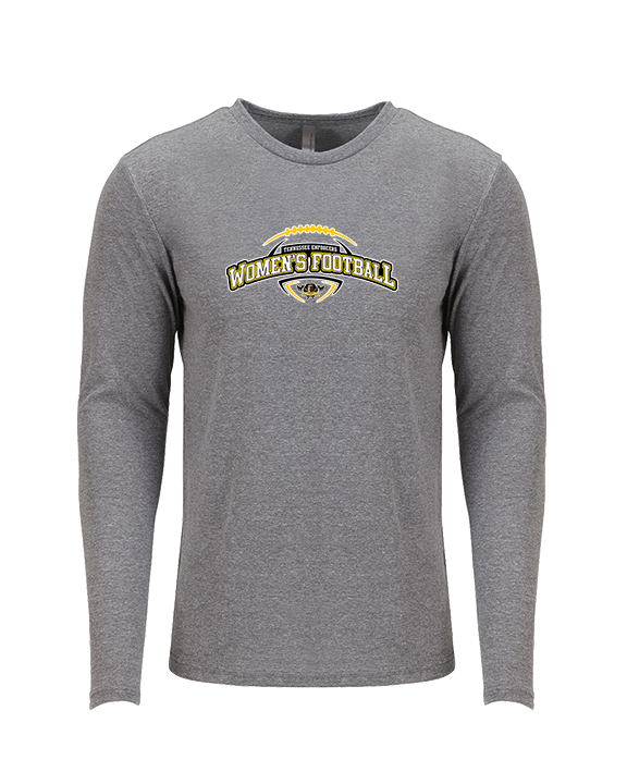 Tennessee Enforcers Womens Football Toss - Tri-Blend Long Sleeve