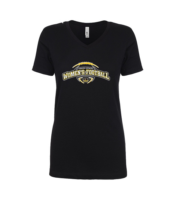 Tennessee Enforcers Womens Football Toss - Womens Vneck