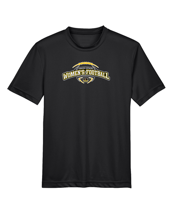 Tennessee Enforcers Womens Football Toss - Youth Performance Shirt