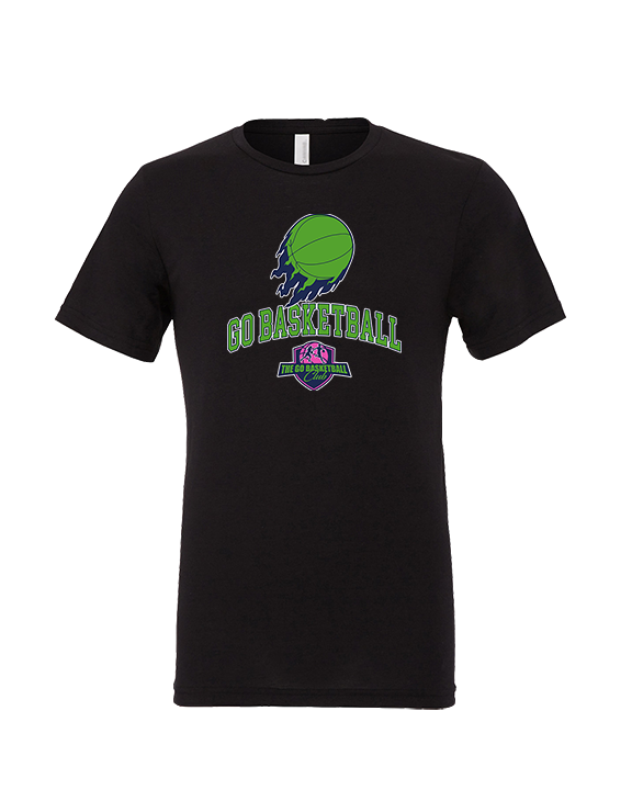 The GO Basketball Club On Fire - Tri-Blend Shirt