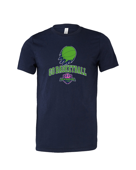 The GO Basketball Club On Fire - Tri-Blend Shirt