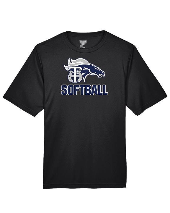 Trabuco Hills HS Softball Logo 01 - Performance Shirt