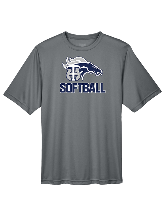 Trabuco Hills HS Softball Logo 01 - Performance Shirt