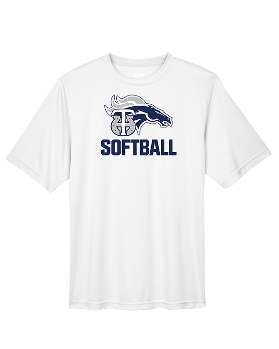 Trabuco Hills HS Softball Logo 01 - Performance Shirt