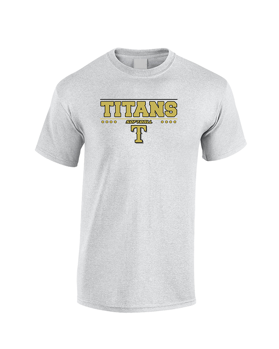 Treasure Coast HS Softball Border - Cotton T-Shirt