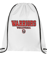 Troy HS Girls Volleyball Block - Drawstring Bag