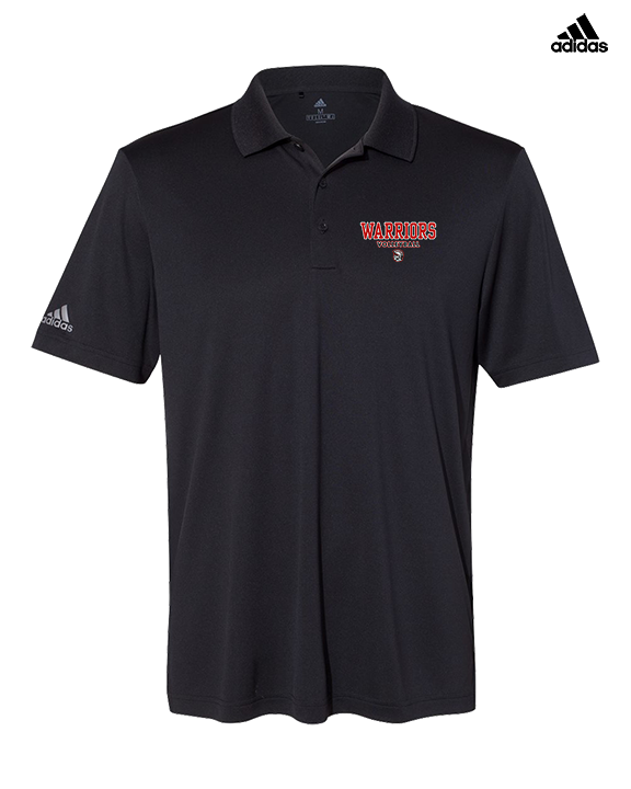 Troy HS Girls Volleyball Block - Mens Adidas Polo