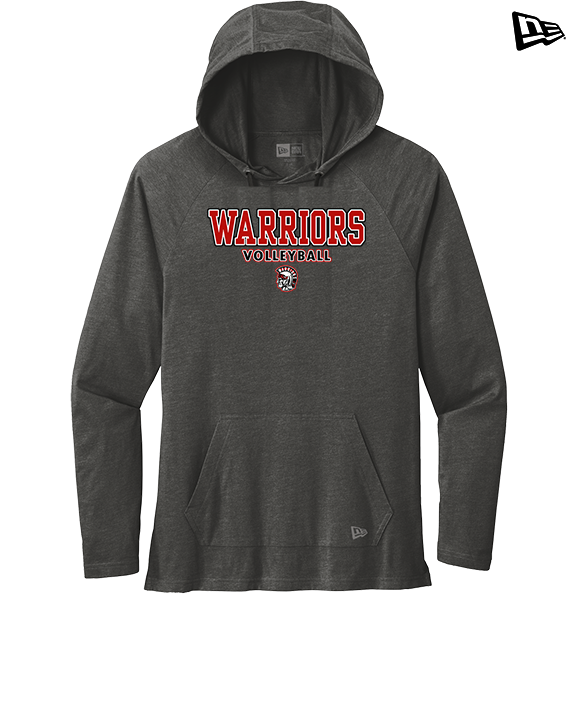 Troy HS Girls Volleyball Block - New Era Tri-Blend Hoodie