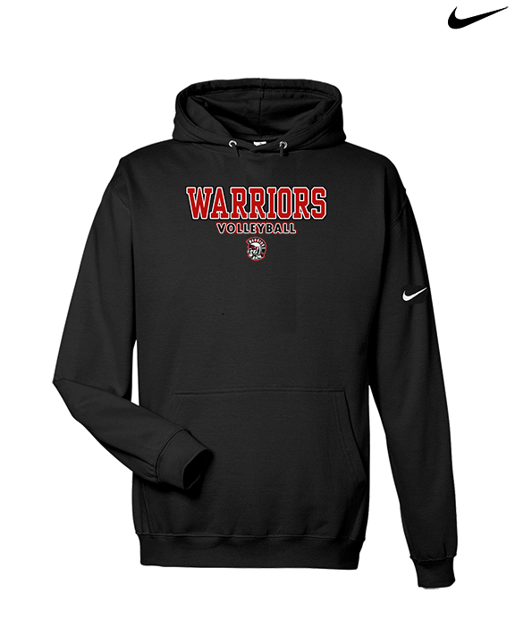 Troy HS Girls Volleyball Block - Nike Club Fleece Hoodie