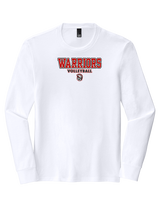 Troy HS Girls Volleyball Block - Tri-Blend Long Sleeve