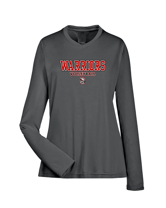 Troy HS Girls Volleyball Block - Womens Performance Longsleeve