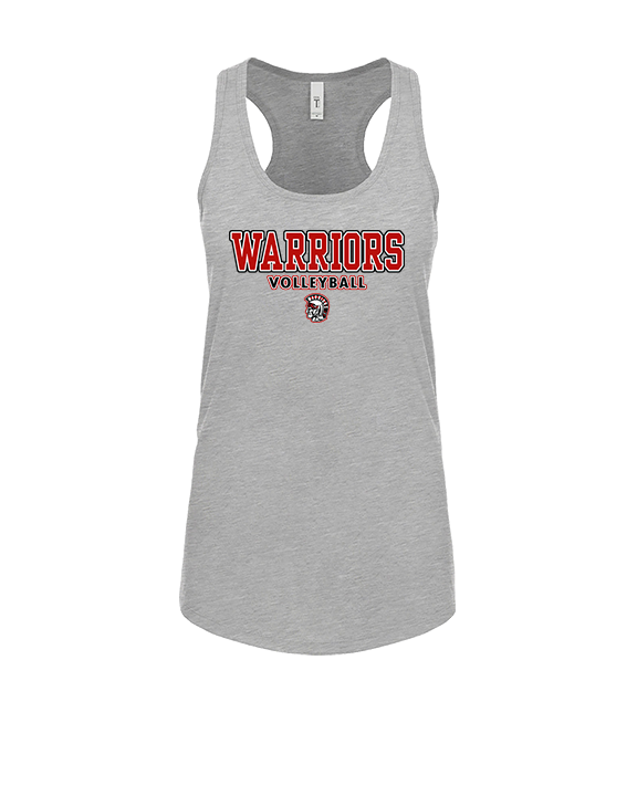 Troy HS Girls Volleyball Block - Womens Tank Top