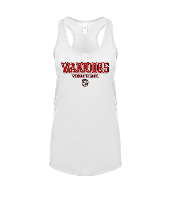 Troy HS Girls Volleyball Block - Womens Tank Top