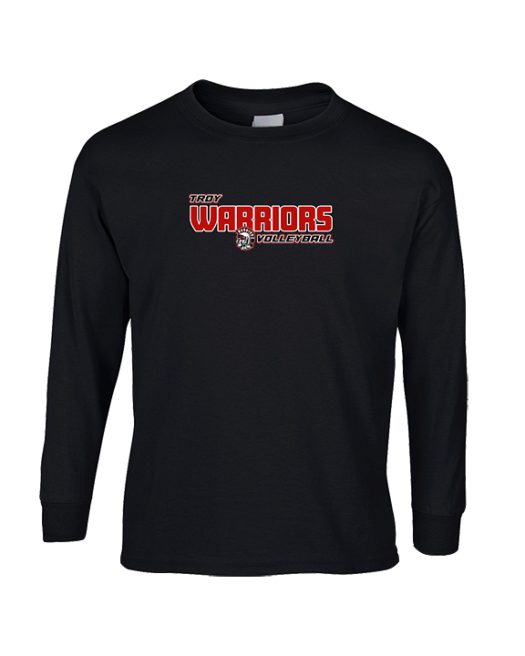 Troy HS Girls Volleyball Bold - Cotton Longsleeve