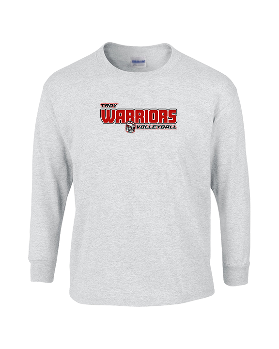 Troy HS Girls Volleyball Bold - Cotton Longsleeve