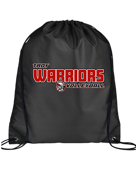 Troy HS Girls Volleyball Bold - Drawstring Bag