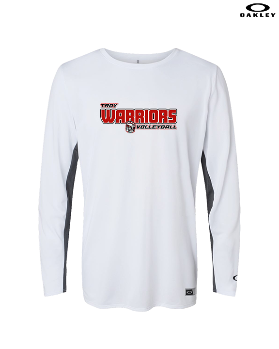 Troy HS Girls Volleyball Bold - Mens Oakley Longsleeve