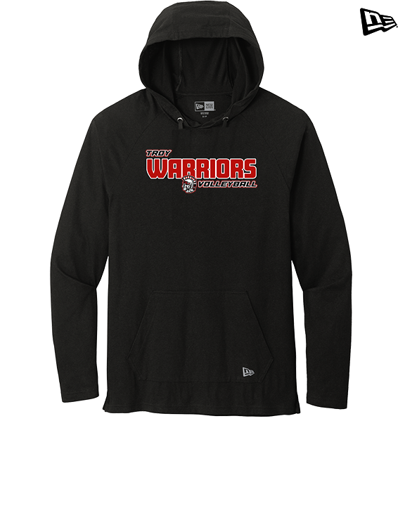 Troy HS Girls Volleyball Bold - New Era Tri-Blend Hoodie