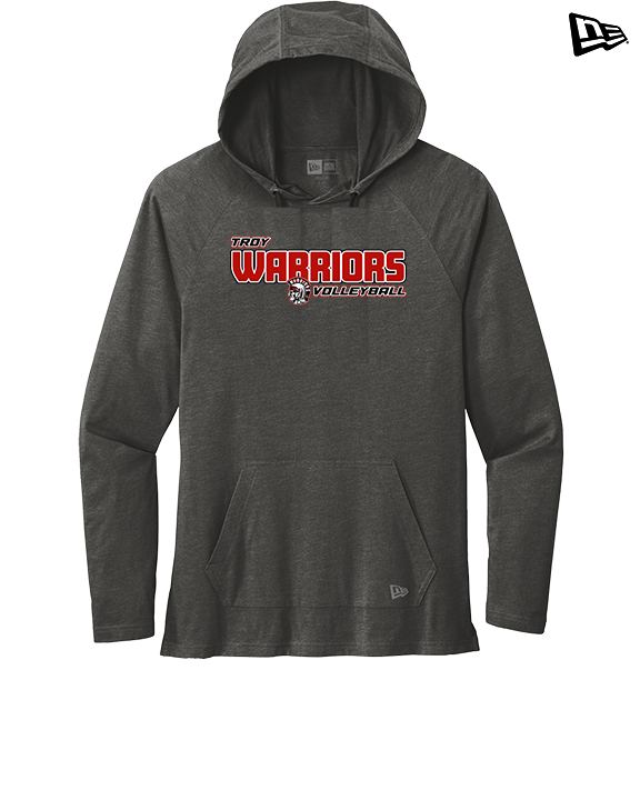 Troy HS Girls Volleyball Bold - New Era Tri-Blend Hoodie