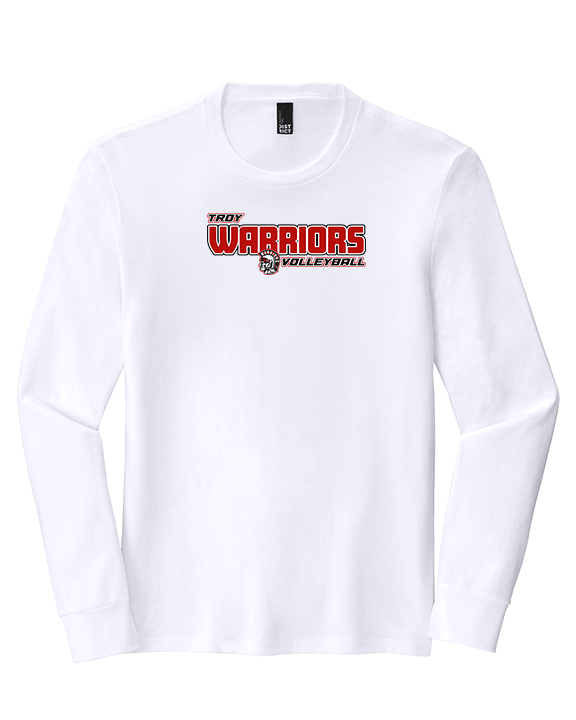 Troy HS Girls Volleyball Bold - Tri-Blend Long Sleeve