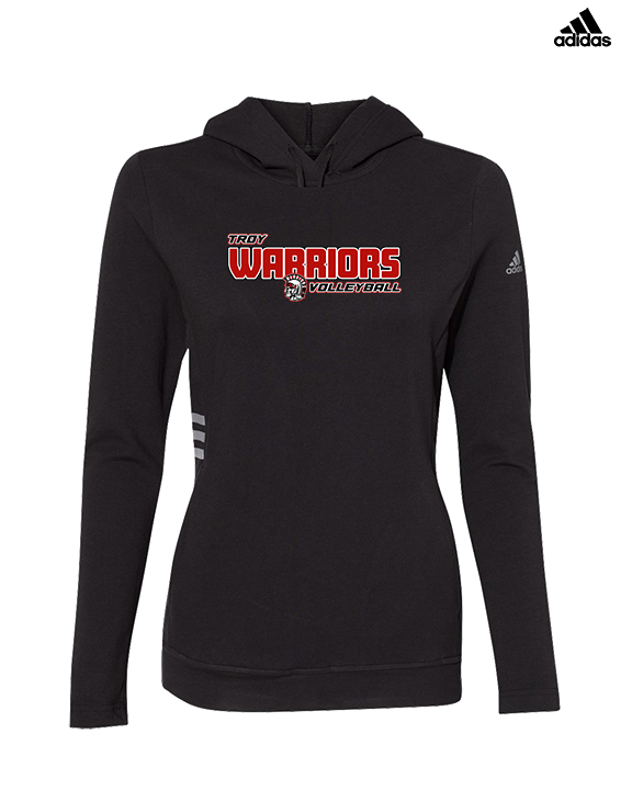 Troy HS Girls Volleyball Bold - Womens Adidas Hoodie